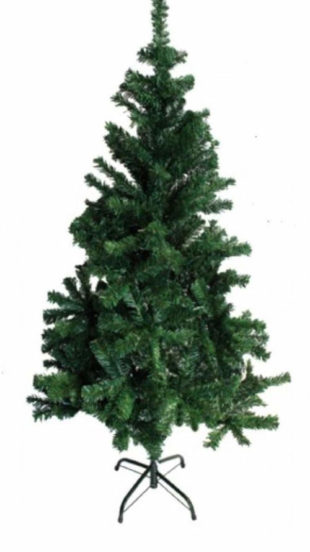 Levný umělý vánoční stromek 120 cm - 200 větviček